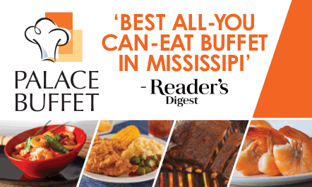 Palace Buffet Named Best Buffet in Mississippi By Readers’ Digest